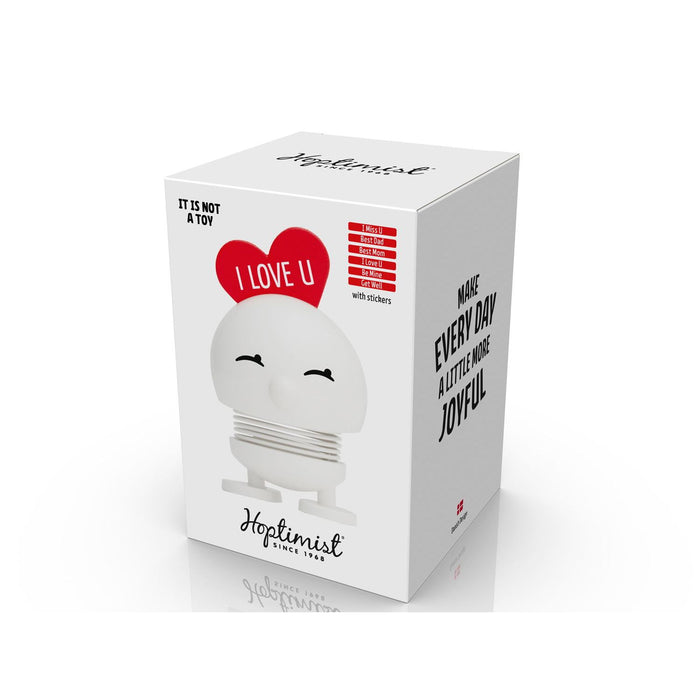 Hoptimist Love Bimble Hoptimist 4,5 x 5,8 x 8,7 cm S White
