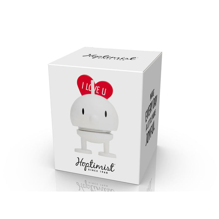 Hoptimist Love Bumble Hoptimist 4,5 x 5,8 x 8,7 cm S White