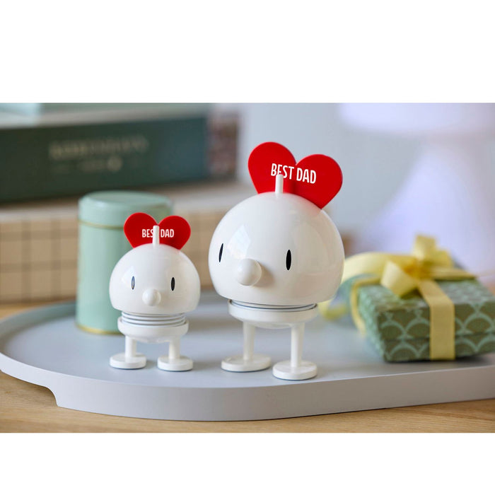Hoptimist Love Bumble Hoptimist 4,5 x 5,8 x 8,7 cm S White