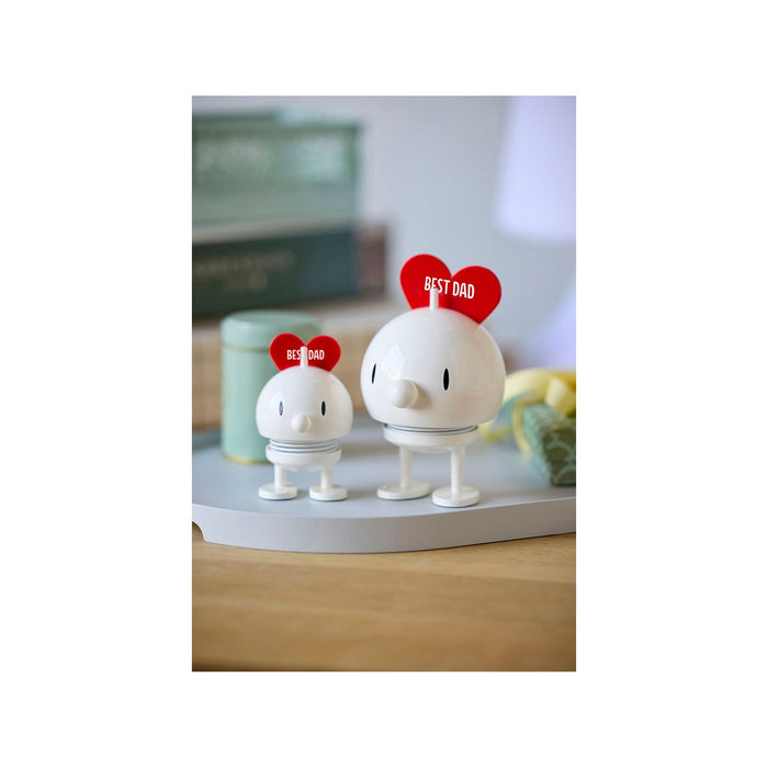 Hoptimist Love Bumble Hoptimist 4,5 x 5,8 x 8,7 cm S White