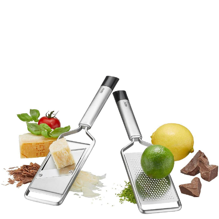 GEFU Set: Gourmet-Hobel PRIMELINE, mini + Feinreibe PRIMELINE, mini