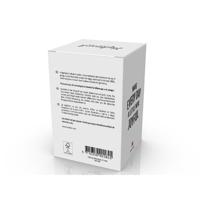 Hoptimist Viking Bumble Hoptimist 5,8 x 5 x 8,7 cm S Red