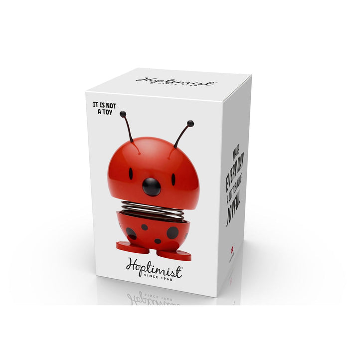 Hoptimist Ladybird Hoptimist 4,5 x 5,8 x 6,8 cm Red