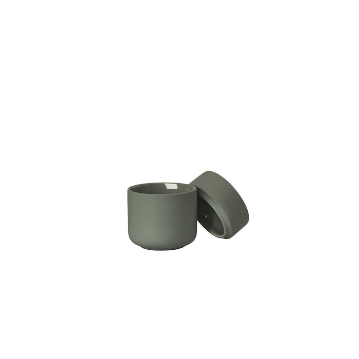 Zone Denmark Gefäss mit Deckel Ume Olive green