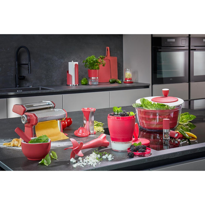 GEFU Pastamaschine PASTA PERFETTA, himbeerrot