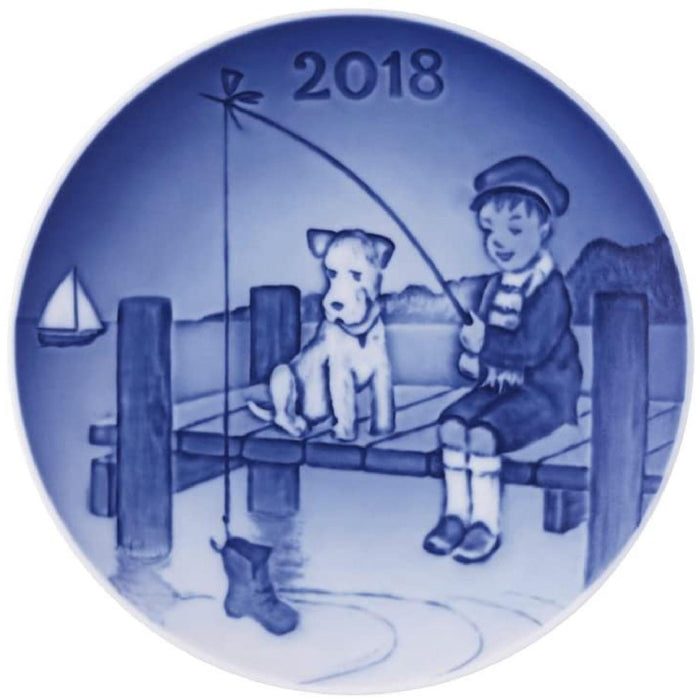 Bing & Grøndahl Collectibles 2018, Children’s day Plate, 13 cm