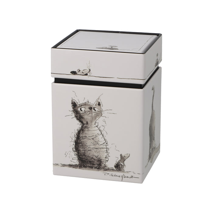 Goebel Peter Schnellhardt Katzenbande Teedose
