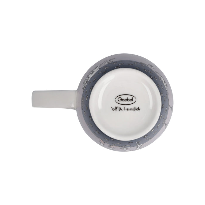 Goebel Freundlieb - Ziemlich beste Freundinnen Teetasse mit Deckel und Sieb