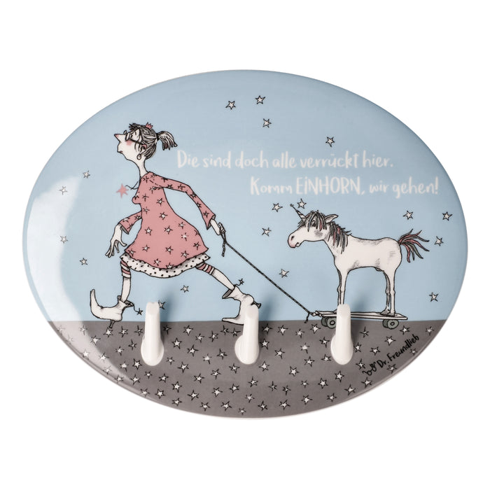 Goebel Die sind doch alle verrückt Schlüsselbrett