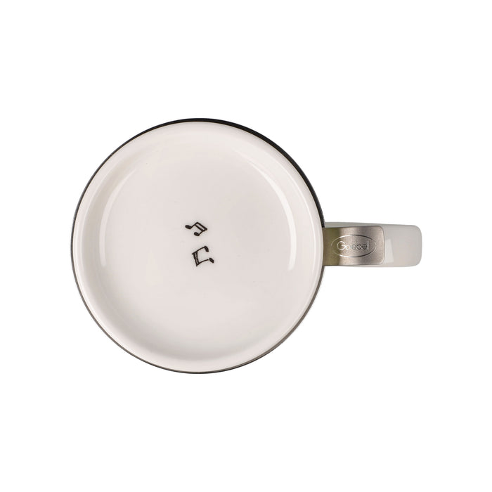 Goebel Freundlieb - Das beste Alter Teetasse mit Deckel und Sieb