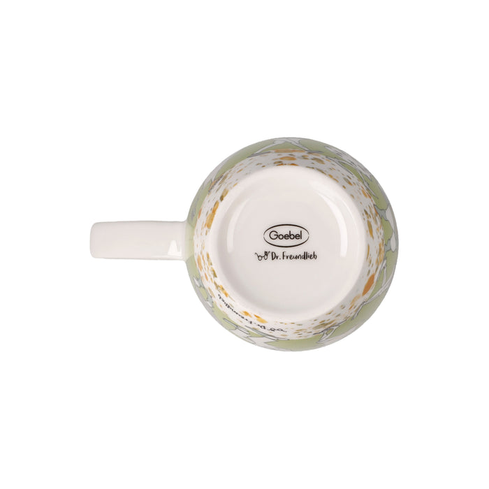 Goebel Freundlieb - Das beste Alter Teetasse mit Deckel und Sieb