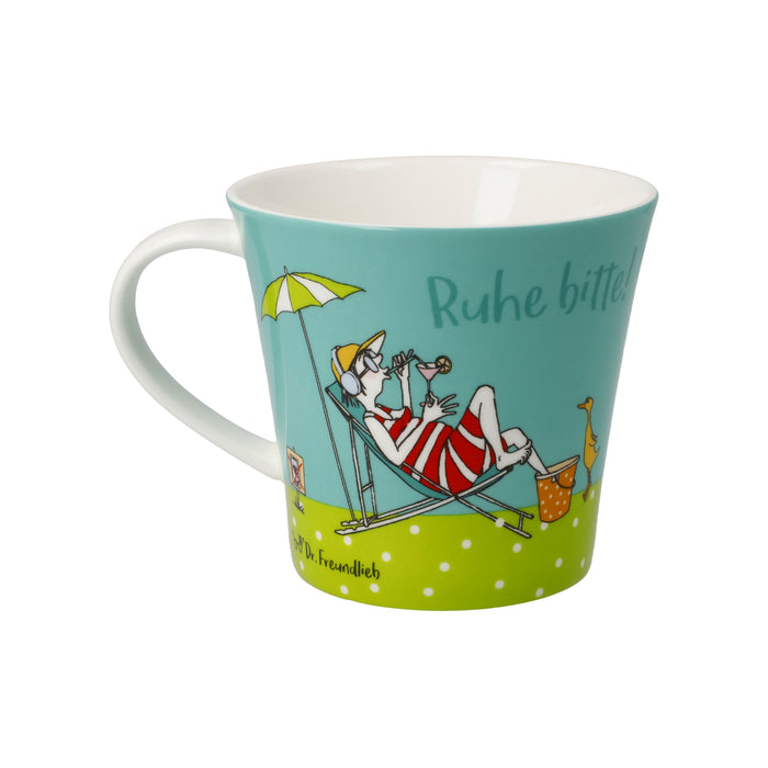 Goebel Freundlieb  Ruhe Bitte! Coffee-/Tea Mug
