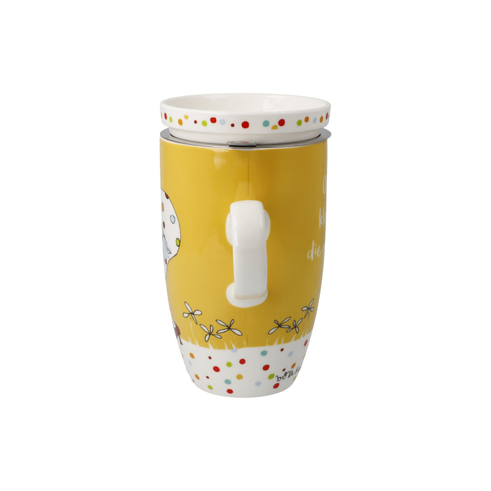 Goebel Freundlieb Kleine Dinge Teetasse mit Deckel und Sieb