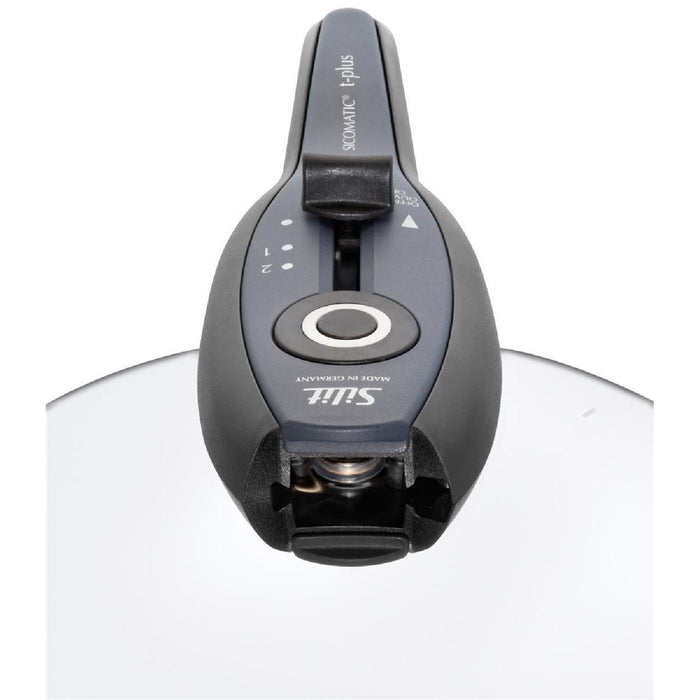 Silit Sicomatic t-plus 6,5l Silargan black w/o. Insert