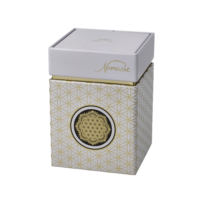 Goebel Lotus - Blume des Lebens weiß Teedose