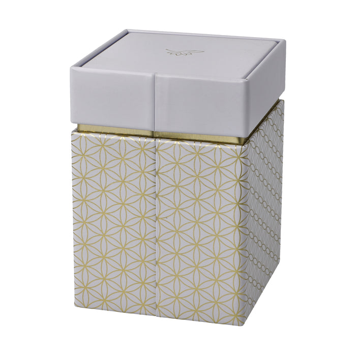 Goebel Lotus - Blume des Lebens weiß Teedose