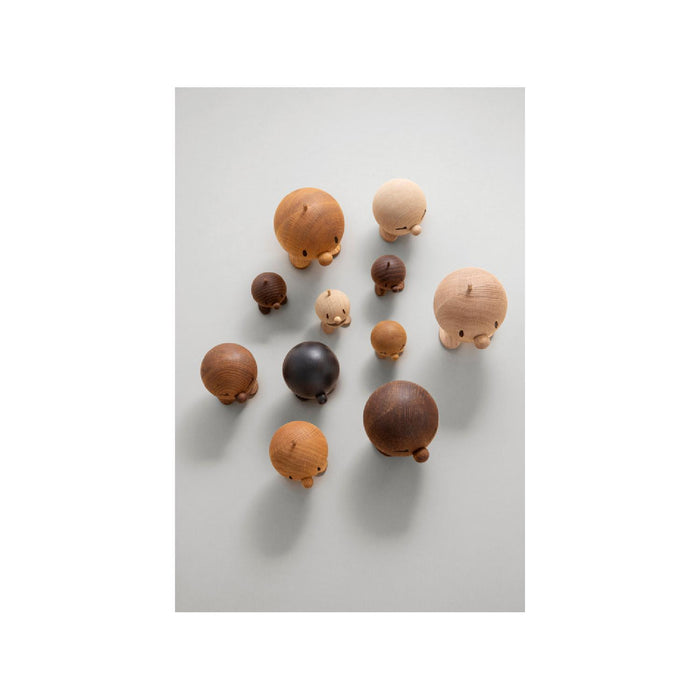 Hoptimist Bimble Hoptimist 7,4 x 8,5 x 9,5 cm M Smoked oak