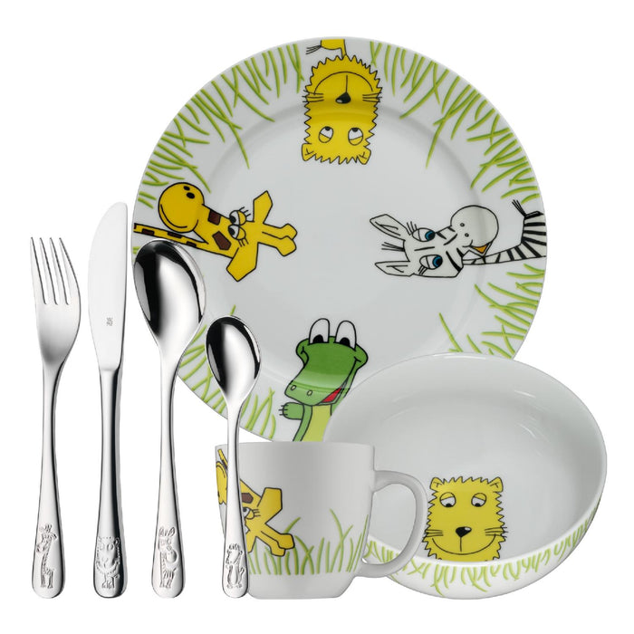 WMF Kinderbesteck Set 7-teilig Safari