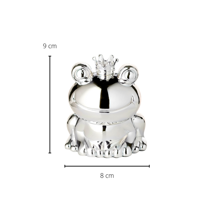 EDZARD Spardose Froschkönig H 9 cm