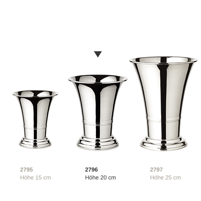 EDZARD Vase Tromba H 20 cm