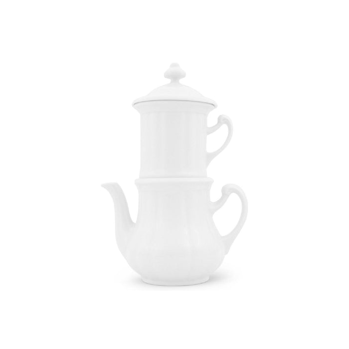 Walküre Karlsbader Kanne, Kaffeemaschine weiß 1,15 Liter