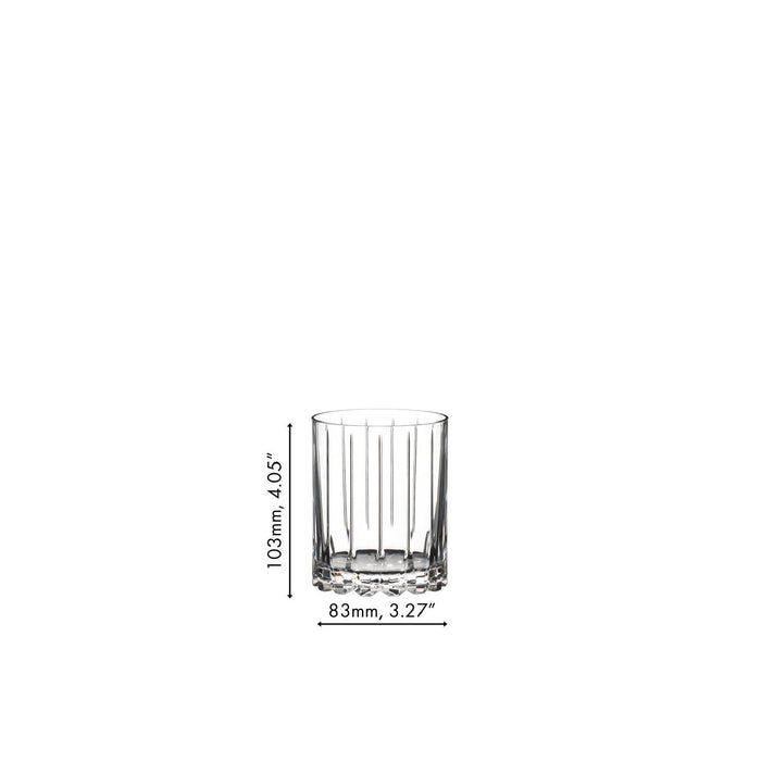 RIEDEL BAR DSG RETAIL DOUBLE ROCKS GLASS SET 4er