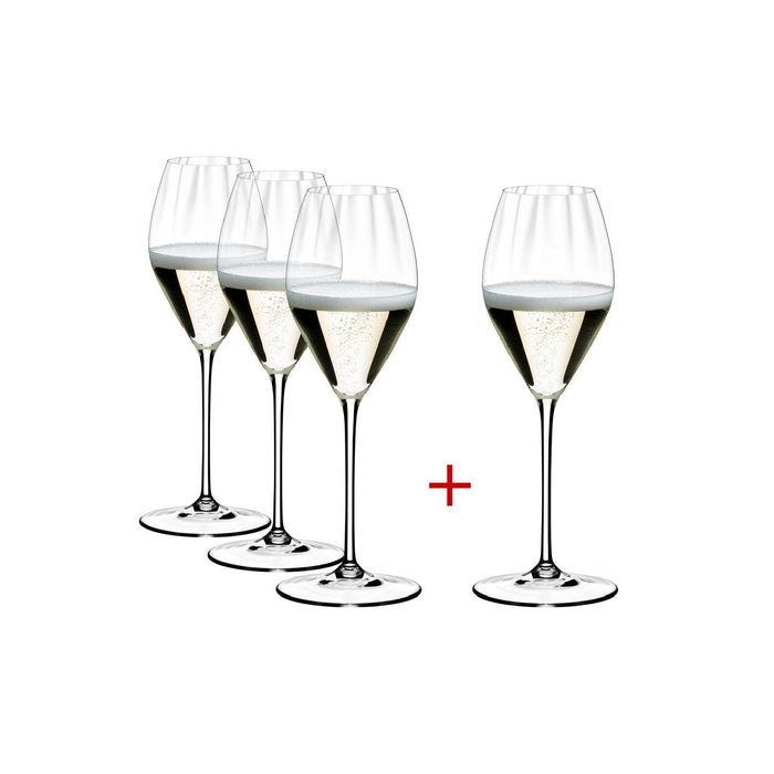 RIEDEL PERFORMANCE CHAMPANGE GLASS PAY 3 GET 4