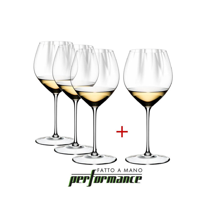 RIEDEL PERFORMANCE CHARDONNAY PAY 3 GET 4