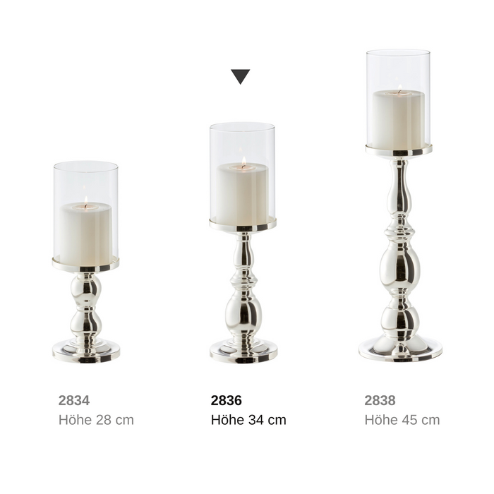 EDZARD Windlicht Mascha H 34 cm