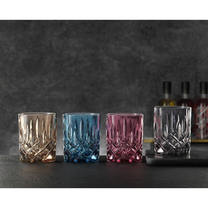 Nachtmann Noblesse Whiskyglas, Whiskybecher vintage blue, 2er-Set
