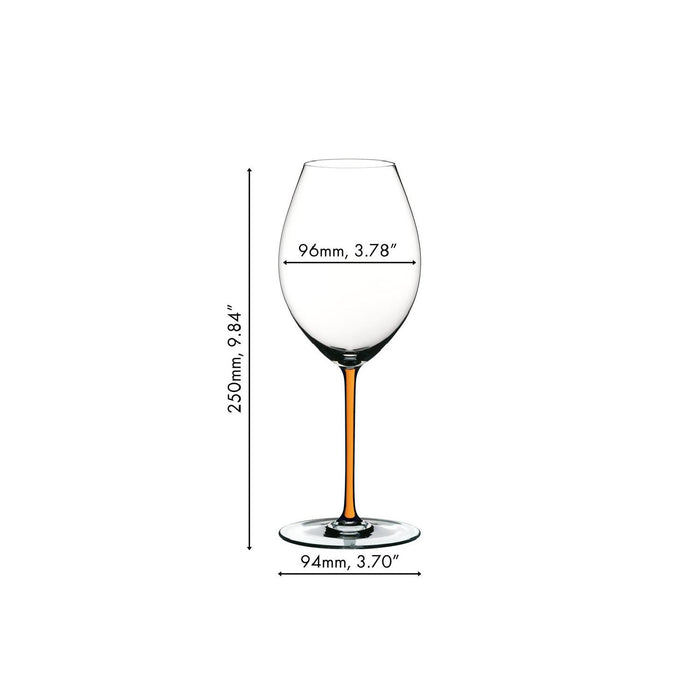 Riedel Fatto a Mano Syrah Orange
