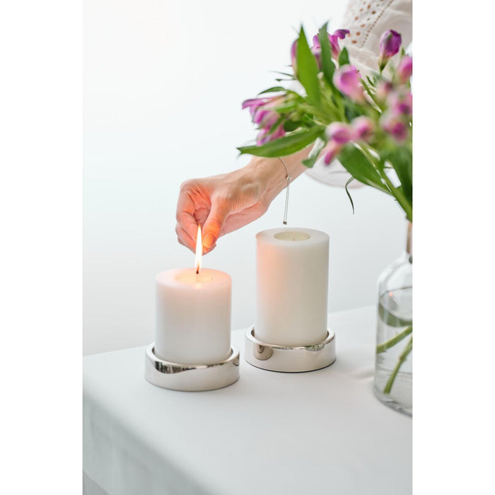 EDZARD Kerzenständer Sanremo 2er Set Ø 10 cm