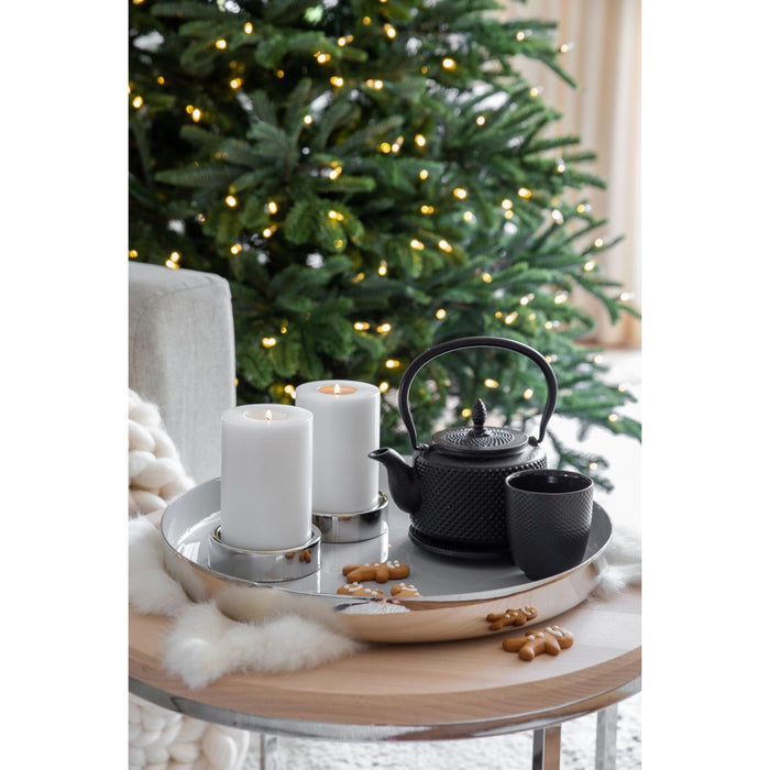 EDZARD Kerzenständer Sanremo 2er Set Ø 10 cm