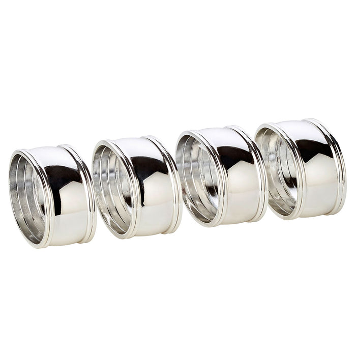 EDZARD Serviettenring Faden 4er Satz L 6 cm