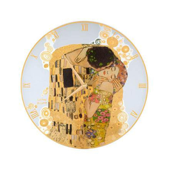Goebel Gustav Klimt  - Der Kuss - Wanduhr