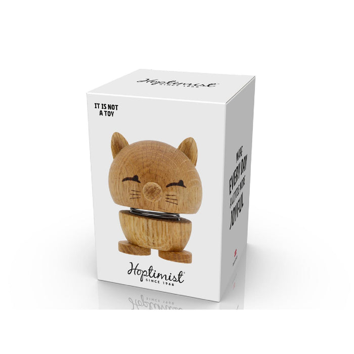 Hoptimist Cat Hoptimist 5,5 x 5,9 x 7,3 cm Oak