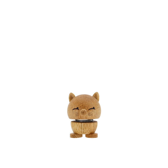 Hoptimist Cat Hoptimist 5,5 x 5,9 x 7,3 cm Oak