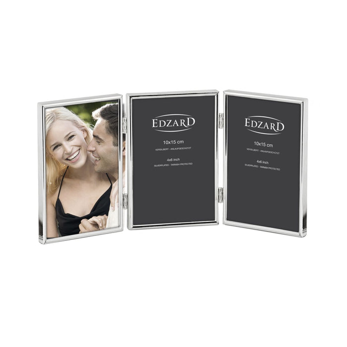 EDZARD Fotorahmen Genua 3x 10x15 cm
