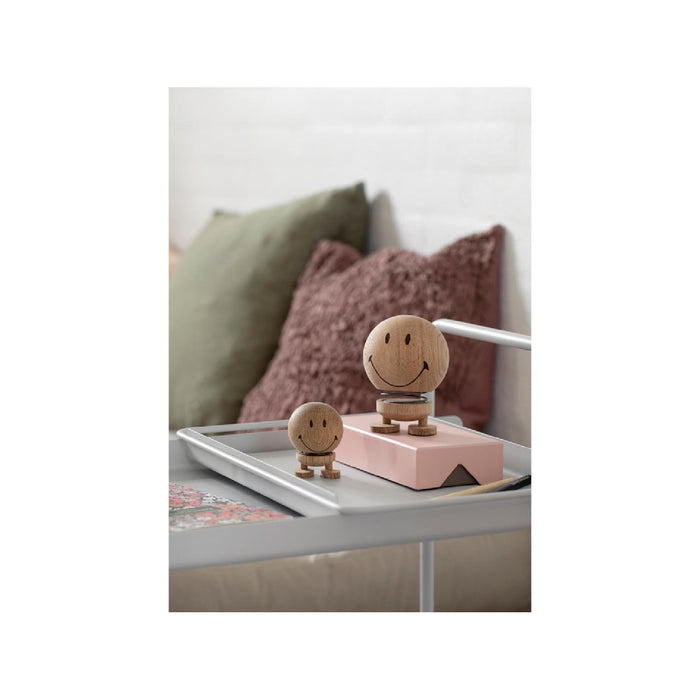 Hoptimist Smiley Hoptimist 7,4 x 8,3 x 9,5 cm M Raw oak