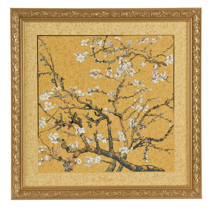 Goebel Vincent van Gogh  - "Mandelbaum gold" - Wandbild