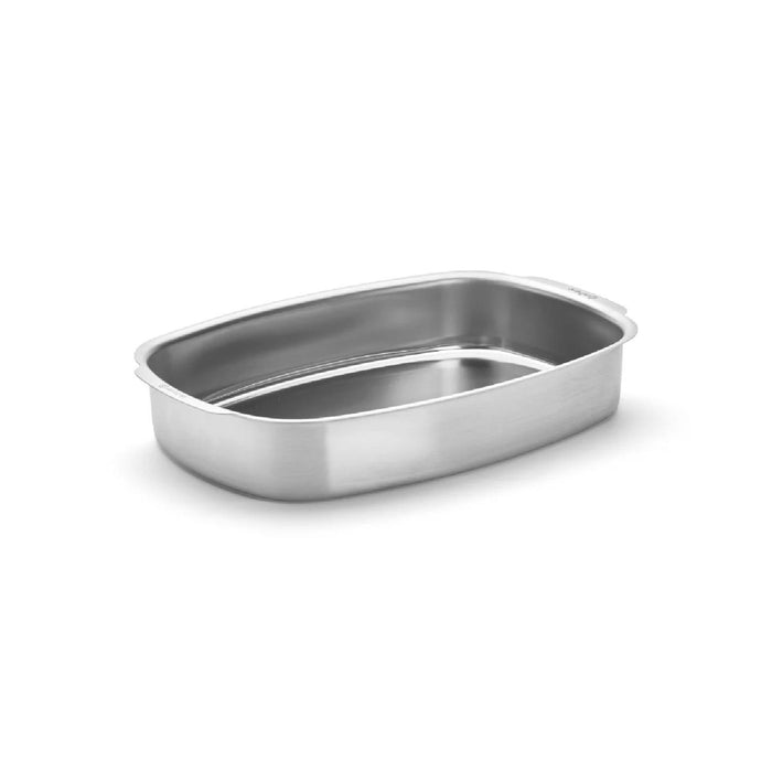 De Buyer Rechteckige Auflaufform Edelstahl 38x26 cm