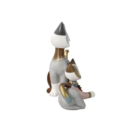 Goebel Jahreskatzen R. Wachtmeister - Emma e Milo Jahreskatze 2025 - Figur