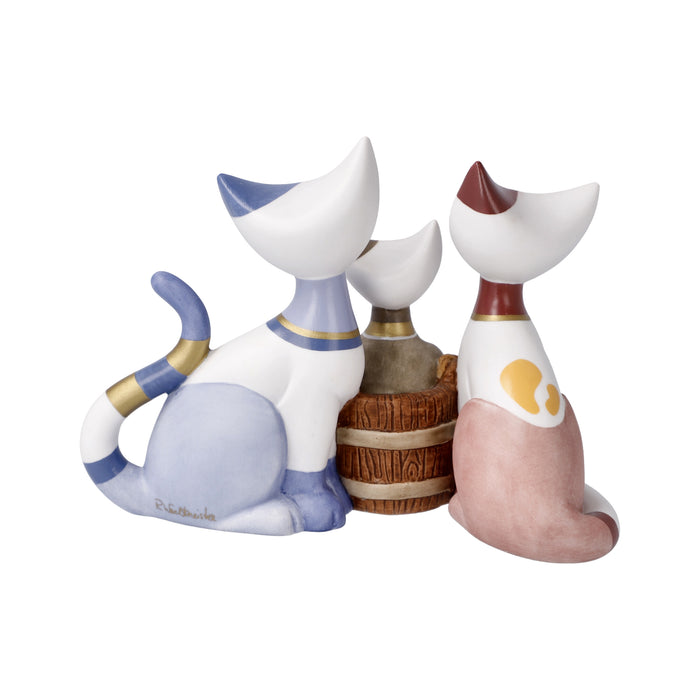 Goebel Rosina Wachtmeister - Katzen Il giorno del bagno Figur