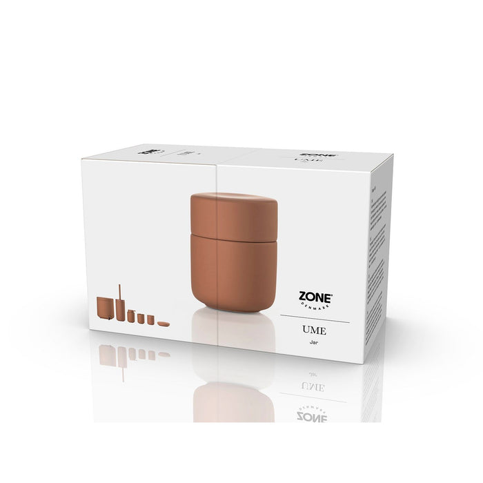 Zone Denmark Gefäß mit Deckel Ume Terracotta