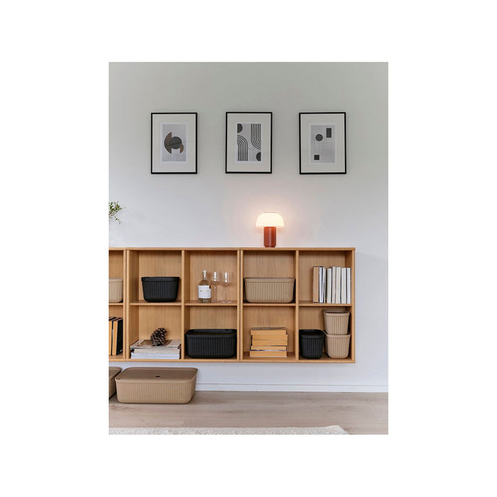 Zone Denmark Aufbewahrungsbox Pulp 23 x 15 cm 2 Stck. Black