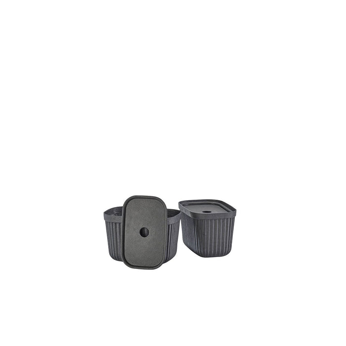 Zone Denmark Aufbewahrungsbox Pulp 23 x 15 cm 2 Stck. Black