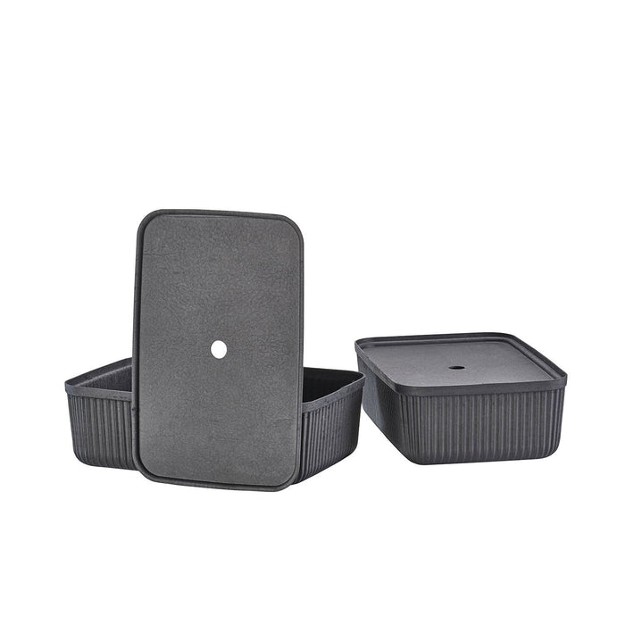Zone Denmark Aufbewahrungsbox Pulp 48 x 32 cm 2 Stck. Black