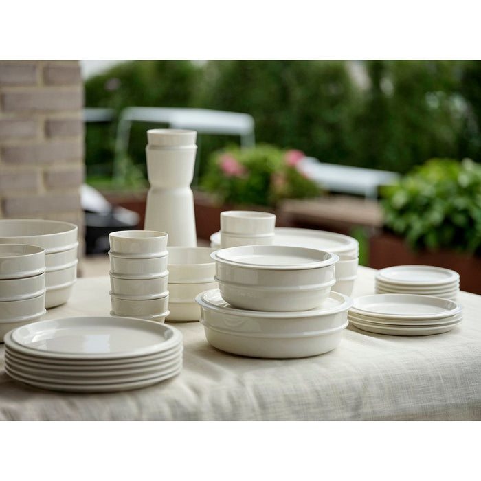 Zone Denmark Teller Eau 20 cm Offwhite Porzellan