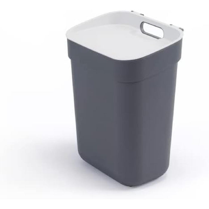 Mülleimer 10l Ready to collect, dunkelgrau