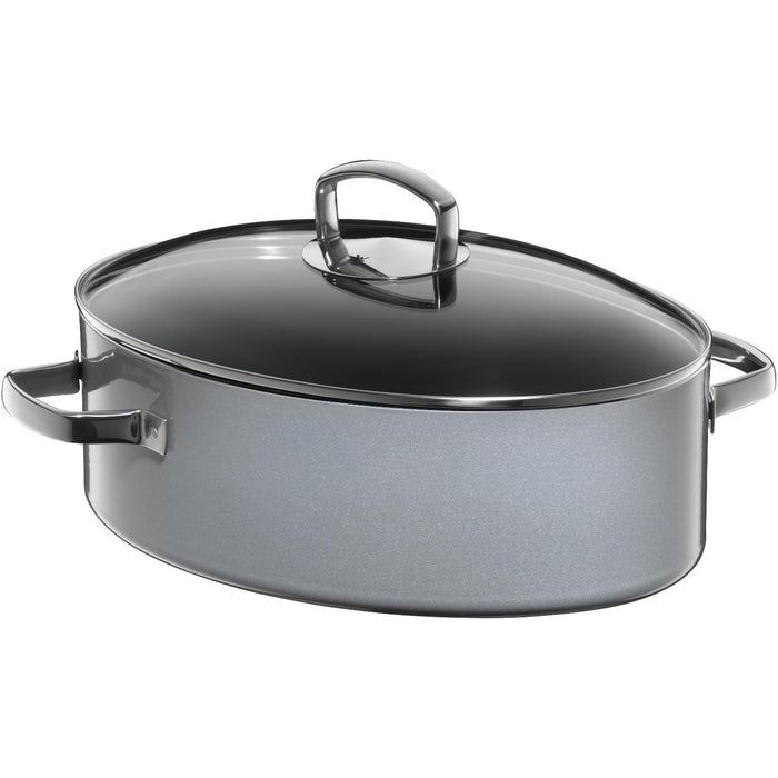 WMF Ovaler Bräter Fusiontec Platinum 36,5cm